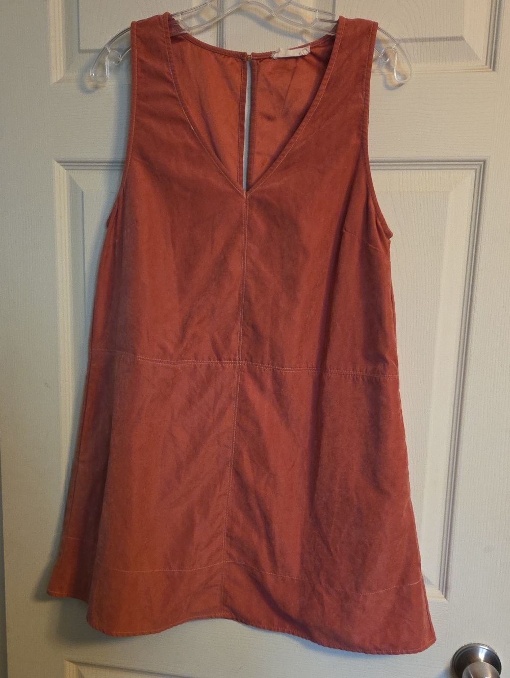 Altar'd State Rusty Rose Sleeveless Mini Dress Small